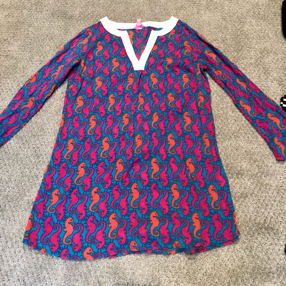 Lilly Pulitzer Seahorse Print Tunic